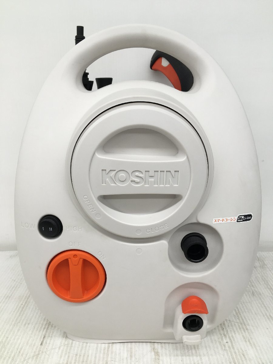 超激得お得 ヤフオク! - 工進36V 2.5Ah 充電式 高圧 洗浄機 SJC-3625