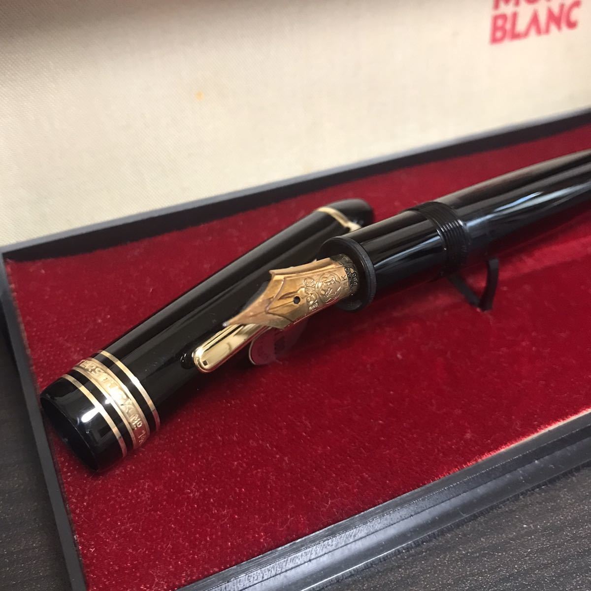 未使用 極美品 MONTBLANC モンブラン 万年筆 マイスターシュテック 146