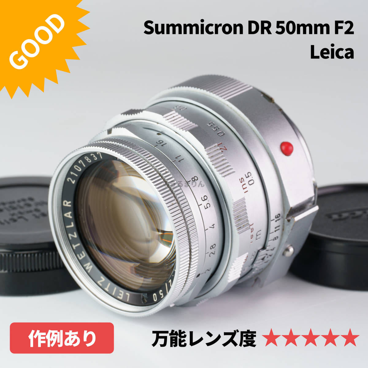 SALE！Leica DR Summicron 50mm F2 オールドレンズ-
