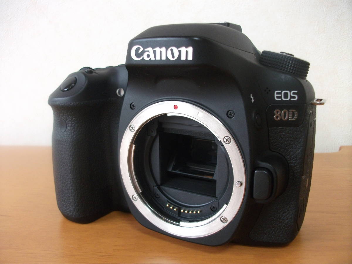 キャノン　EOS　80D　レンズセット　デジタル一眼レフカメラ（美品）_画像2
