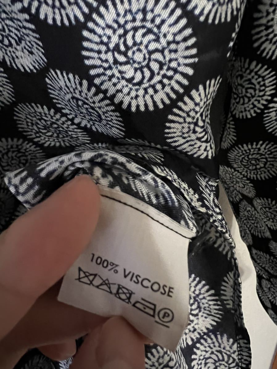 Dries van Noten 花柄 長袖シャツ プリント ビスコース シャツ