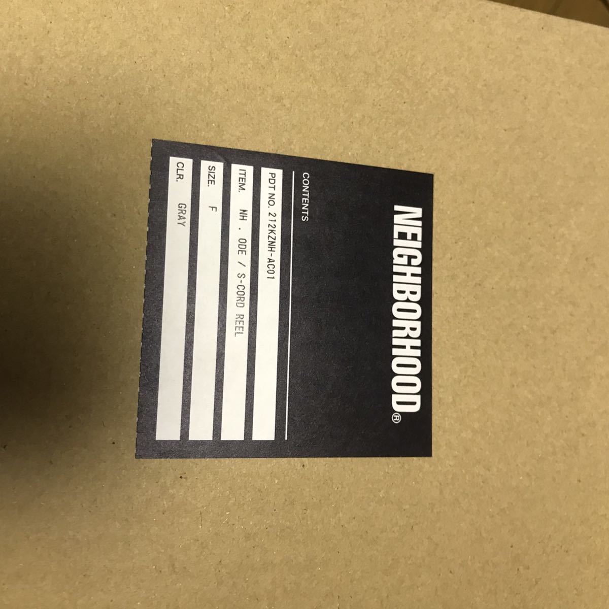 新品正規 NEIGHBORHOOD ネイバーフッド NH . ODE / S-CORD REEL コード
