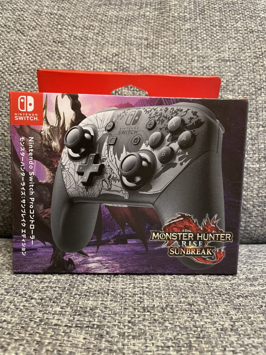 Switch Proコントローラー モンスターハンターサンブレイク