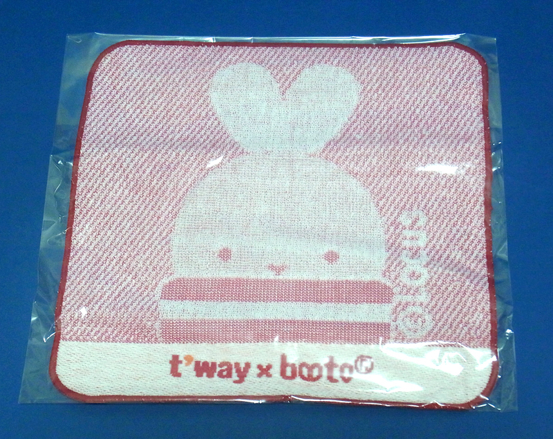 非売品★ティーウェイ航空 t'way air ×うさぎの「ブート BOOT」(by Locus社)のキャラクターハンドタオル