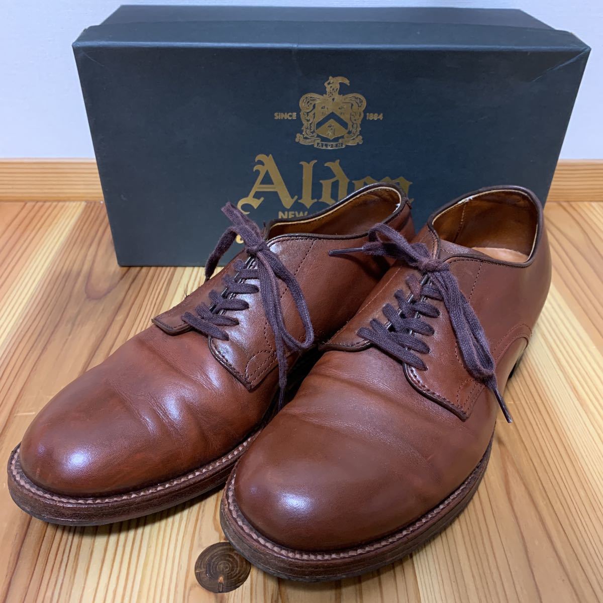 ヤフオク! - ALDEN オールデン 53713 プレーントゥ オックス...