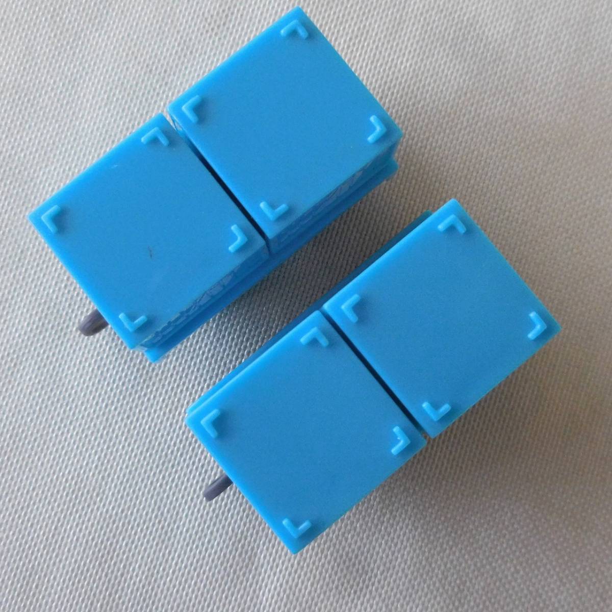 * used * Capsule Plarail * container car A* light blue *JR cargo *2 both *....! is ... row car compilation *