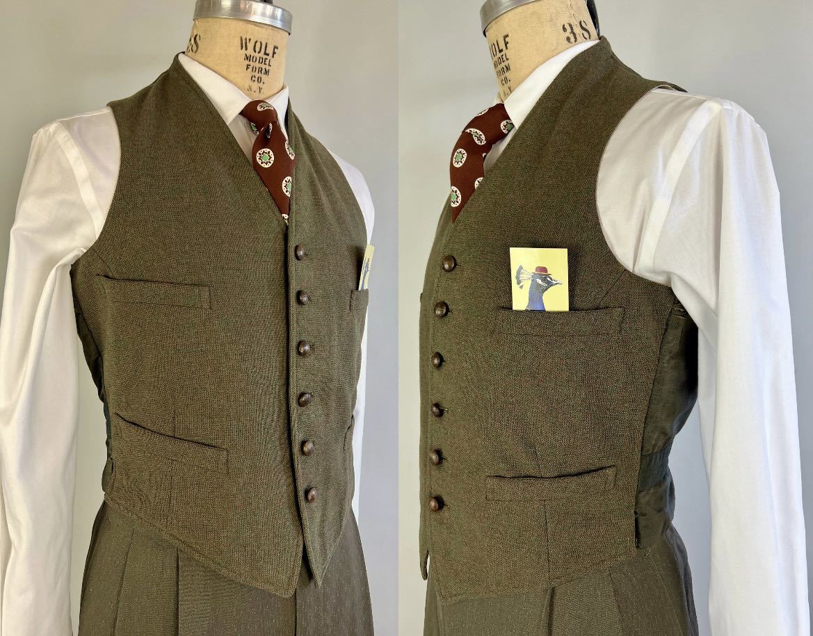 超希少】30s sporting jacket & vest 2piece | miconsulting.com.au