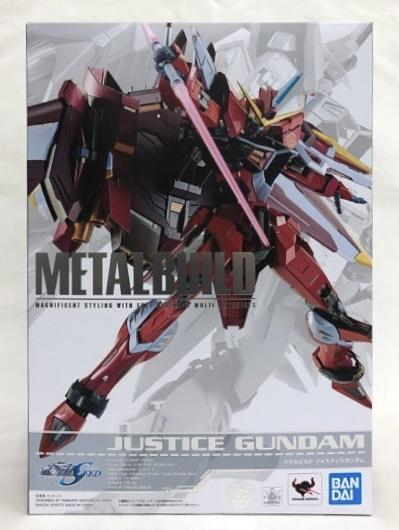 驚きの価格 【中古】バンダイ METAL BUILD ジャスティスガンダム 開封