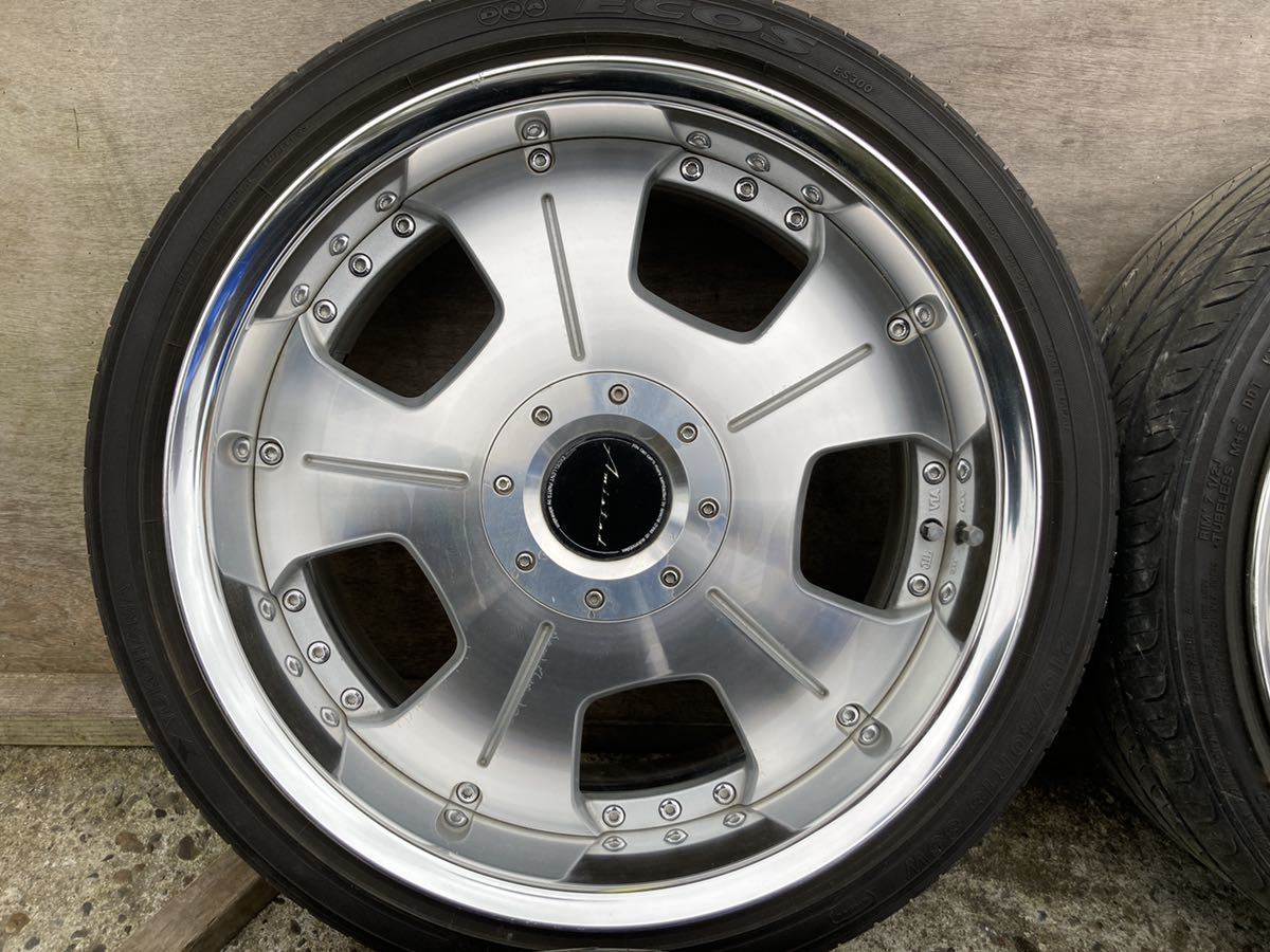 深リム Amistad Grace アミスタッド グレイス 18×8J OFF32 PCD114.3-5H YOKOHAMA 215/40R18 タイヤ 4本