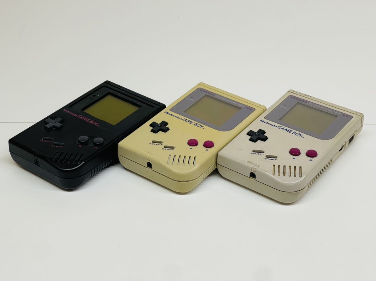 ☆NINTENDO GAME BOY DMG-01 初代ゲームボーイ 計3台 ジャンク品