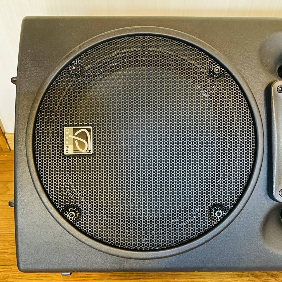 【美品・出力良好】CLASSIC PRO ( クラシックプロ ) CSP12 スピーカー ペア 動作確認品 横置きスタンド付き
