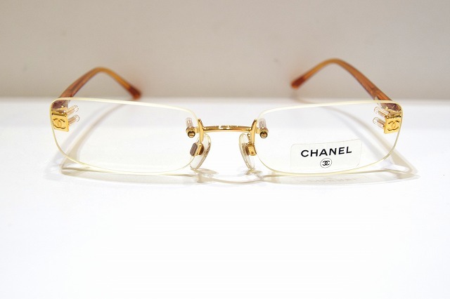 CHANEL(シャネル)2028 c.155ヴィンテージメガネフレーム新品 CHANEL(シャネル)2028 c.155ヴィンテージメガネフレーム新品
