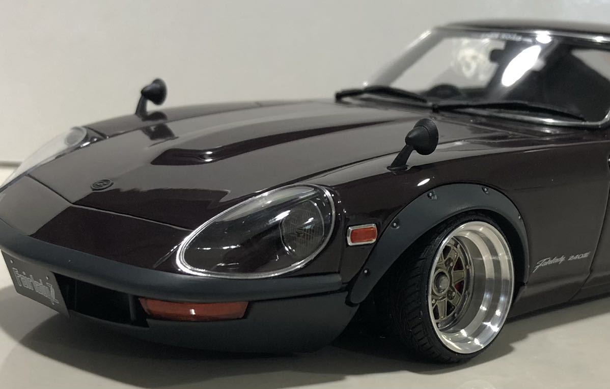 イグニッションモデル ミラー破損あり 1/18 240Z ミニカー 国産 日本製