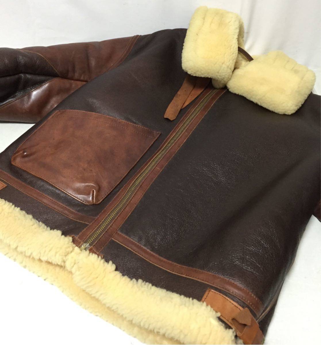 AERO LEATHER エアロレザー B-3 フライトジャケット 36 アメリカ製 USA