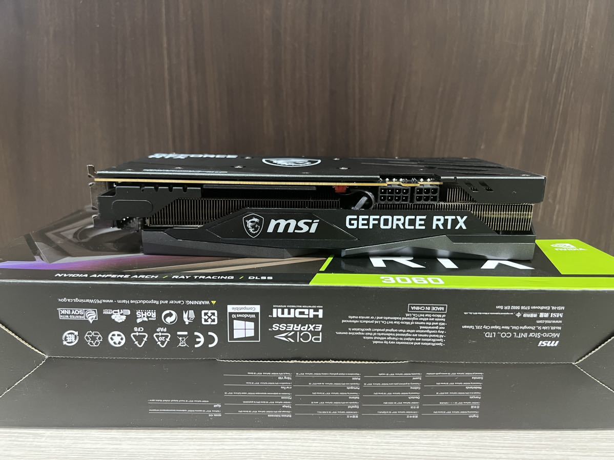 MSI GeForce RTX 3060 GAMING X 12G グラフィックボード ビデオカード_画像7