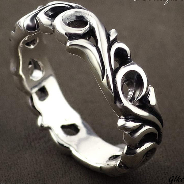 Облегчение серебро 925 кольцо воина Аквариум № 9-23 (№ 11) Кольцо.