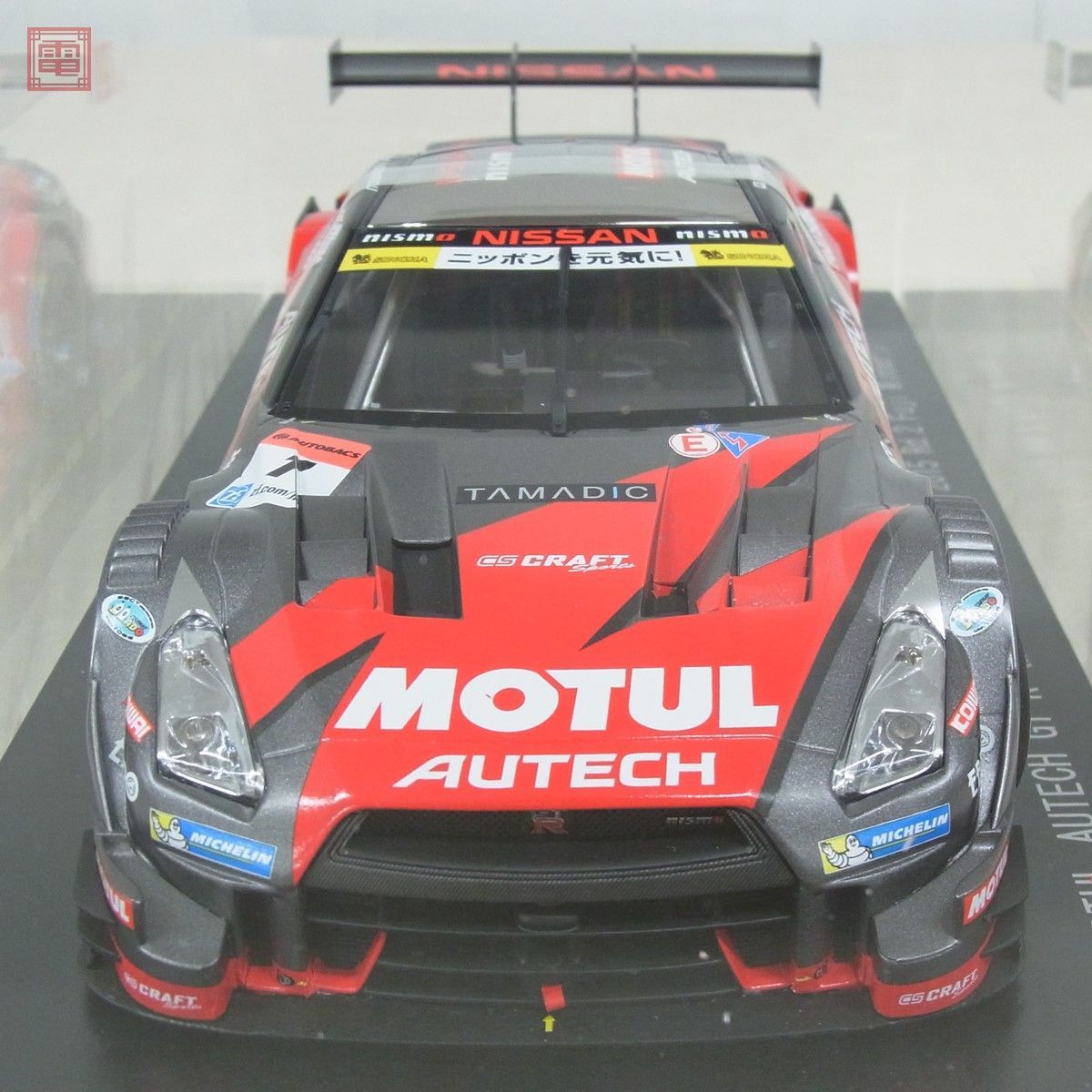 未開封 エブロ 1/18 モチュール オーテック GT-R #1 SUPER GT GT500