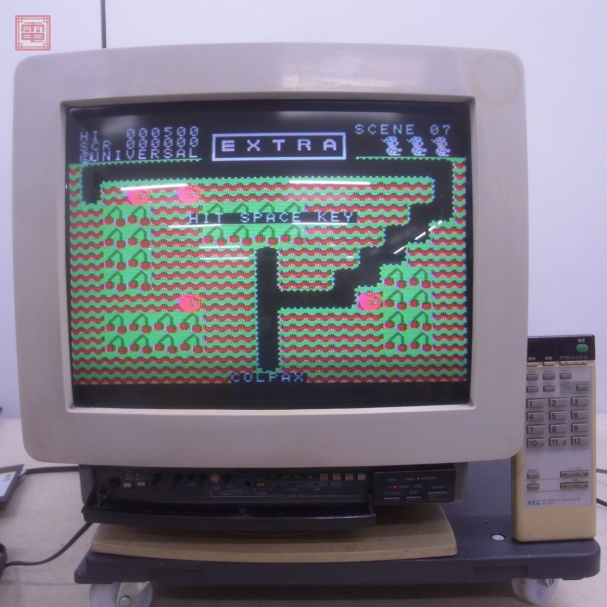 ヤフオク! - X68000/MSX等 ブラウン管モニター NEC PC-...