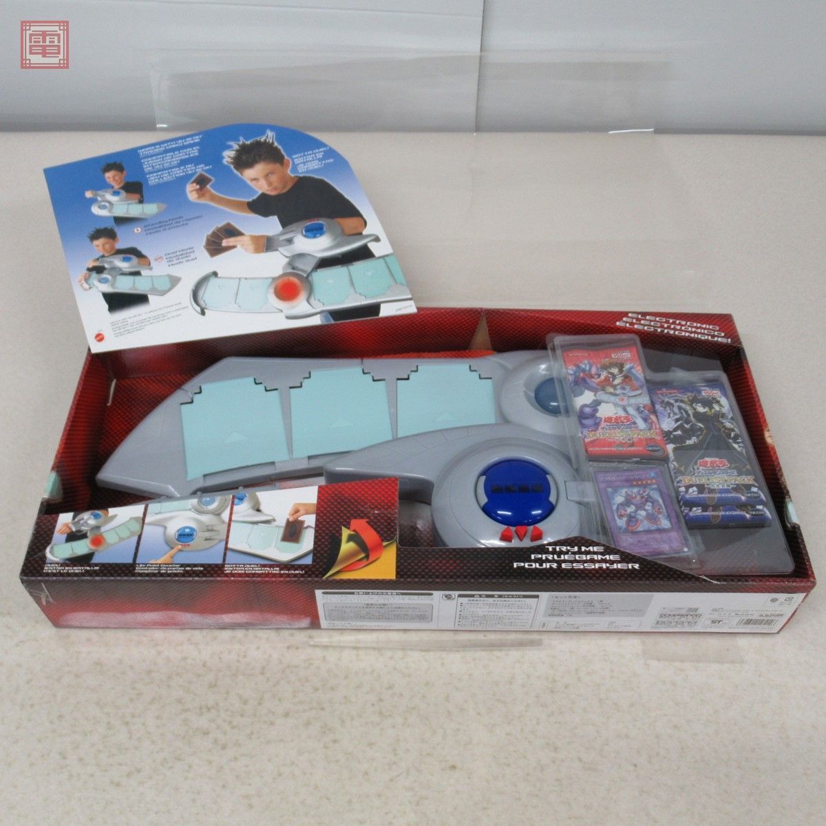遊戯王GX デュエルディスク 海外版 アカデミア カード未開封 遊戯王GX デュエルディスク 海外版 アカデミア カード未開封