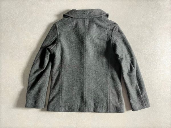 2,5万◆日本製◆DANTON◆へちまショールカラーウールフレンチカバーオール DANTONのマーク 形可愛い _画像2