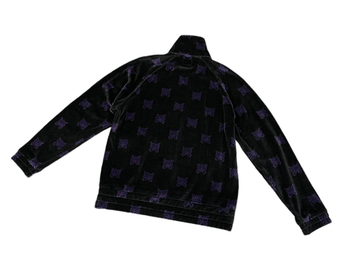 22aw TRACK JACKET - C/PE PAPILLON VELOUR | patisserie-cle.com