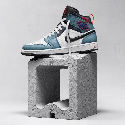 名作□ FACETASM NIKE AIR JORDAN 1 MID FEARLESS ONES COLLECTION