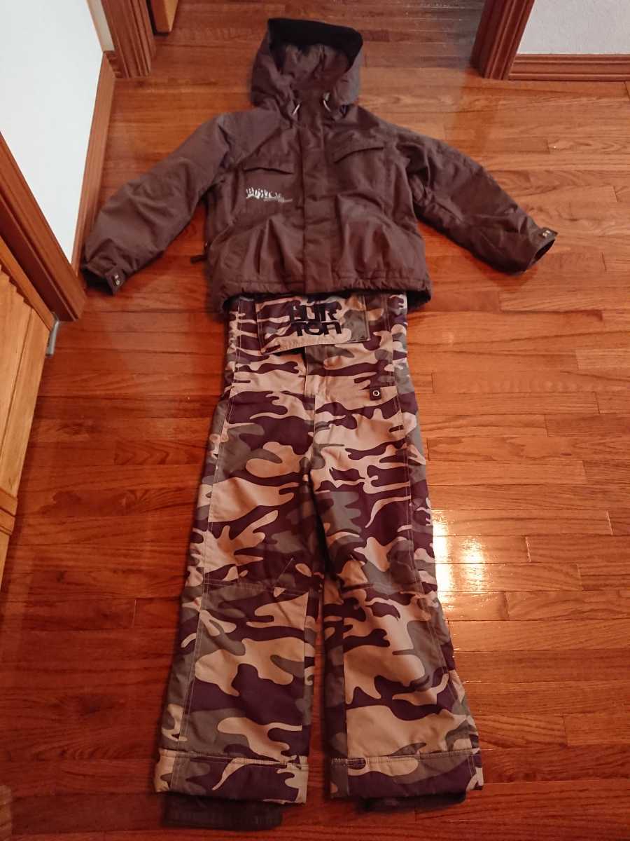 Burton バートン スキースノーボード ウエア ウェア ジュニア キッズ Kids Sサイズ 5 6サイズ ジャケット ビブパンツ 上下セット Ushafire Com