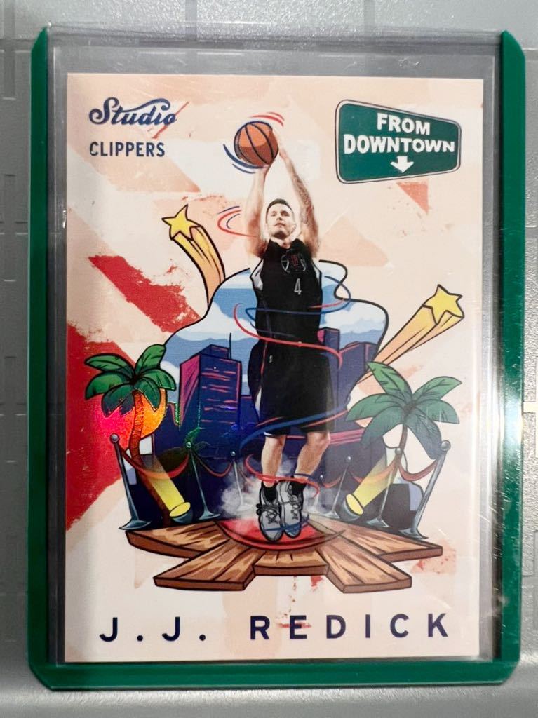 Case Hit★ From Downtown 16 Panini J.J. Redick J・J・レディック NBA カートン 1枚 インサート バスケ Clippers ユニフォーム 3P王 2016_画像1