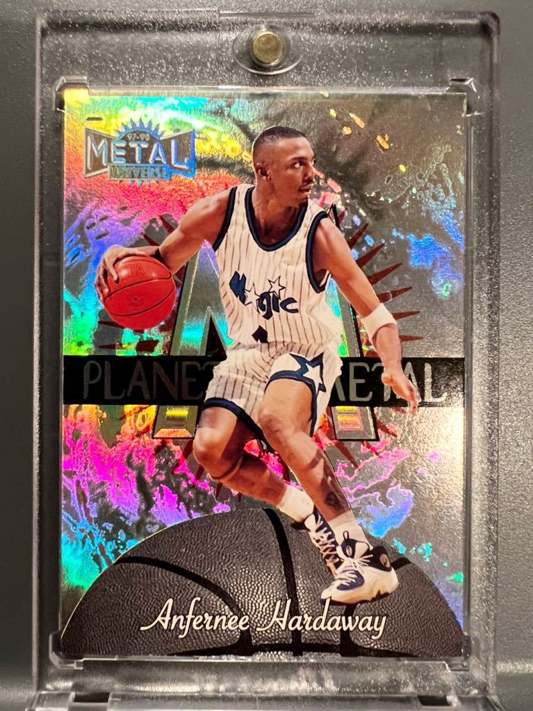 超絶レア インサート Planet Metal 1997 Skybox Anfernee Hardaway