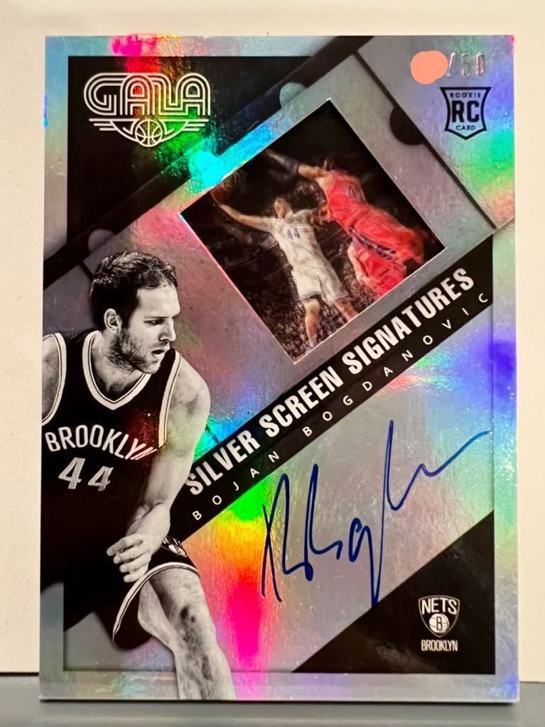 高級版直書/50枚限定 RC Auto 14 Panini Gala Bojan Bogdanovic NBA ルーキー サイン ボヤン・ボグダノヴィッチ バスケ Knicks ニックス_画像1