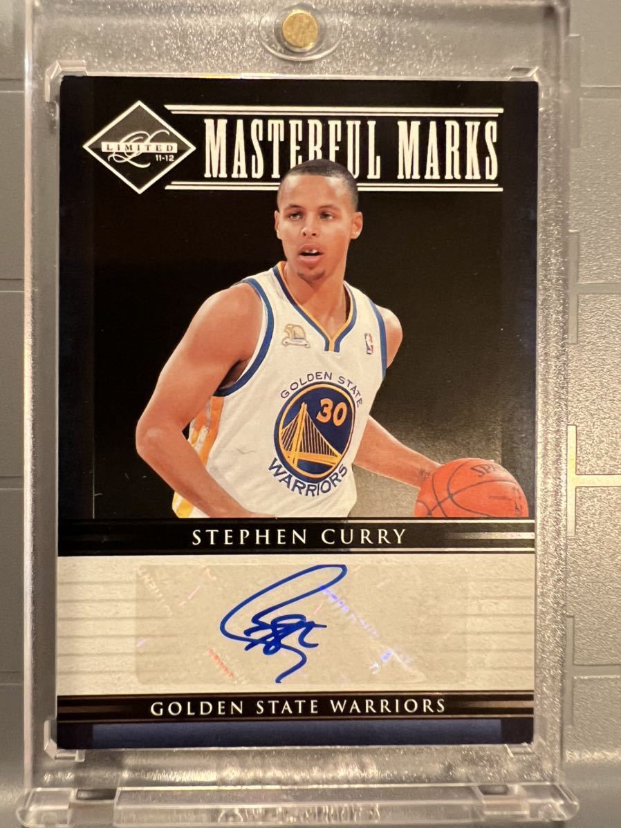 高級版50枚限定 Auto 12 Panini Limited Stephen Curry ステフィン