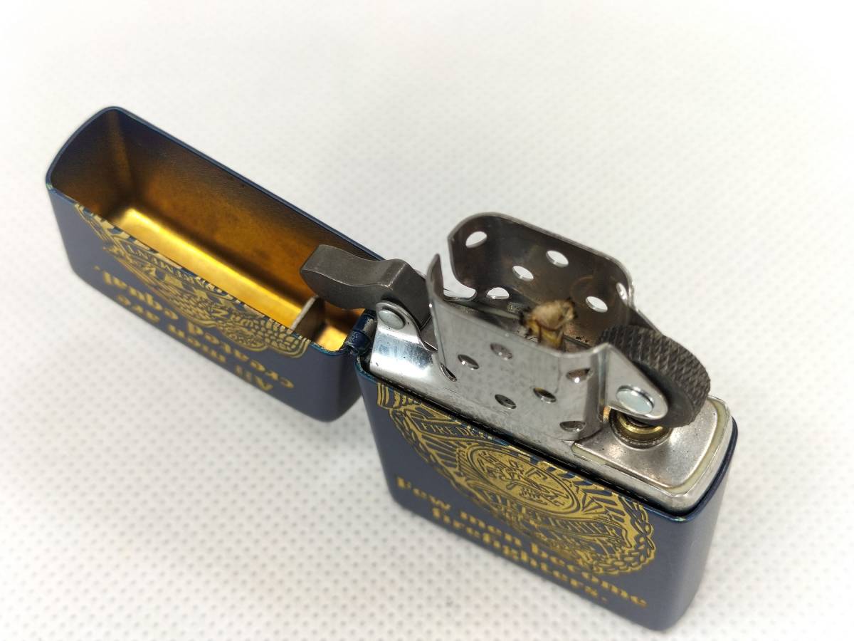 【パケ無料】廃盤極希少レア 極美品 ZIPPO 『Fire Fighters アメリカン ファイアーファイターズ 消防士』消火人命救助  ジッポー[e1056]