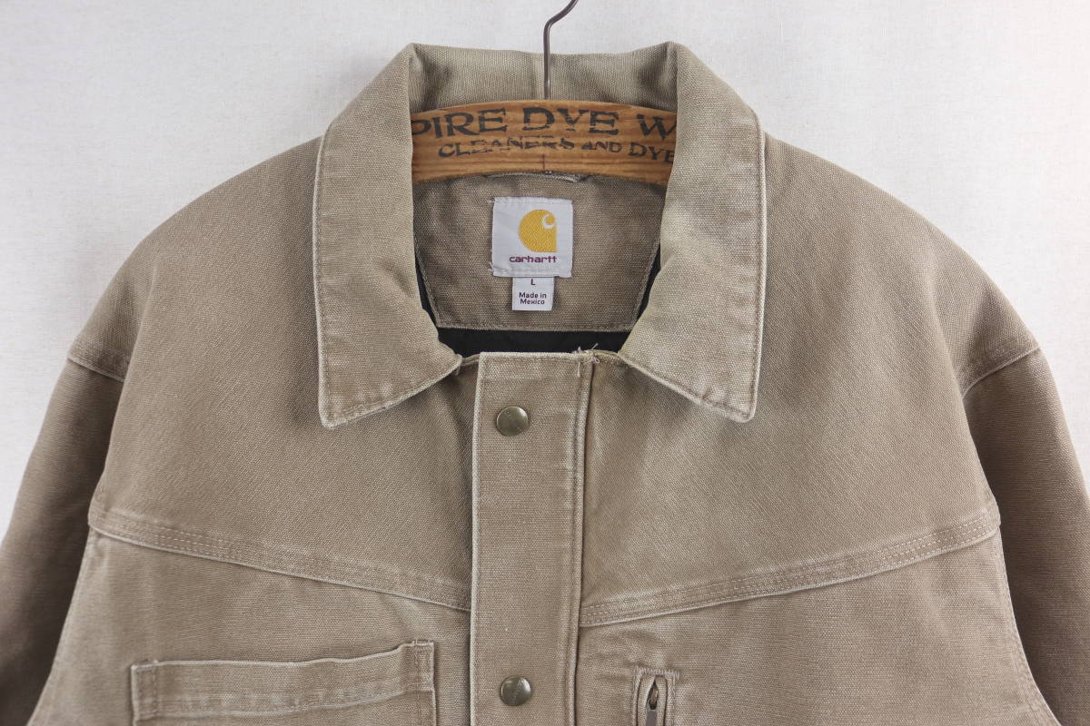 Carhartt ダックランチャーコート ベージュ/L カーハート(ジャンパー