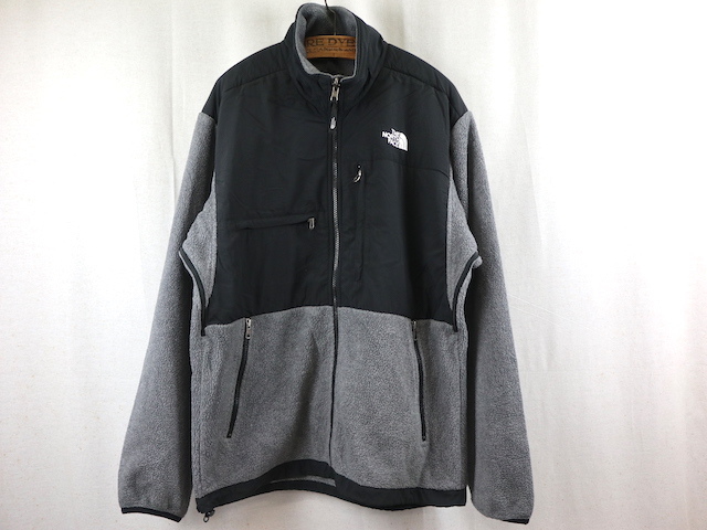 THE NORTH FACE ノースフェイス デナリ フリースジャケット(メンズ M)グレー_画像1