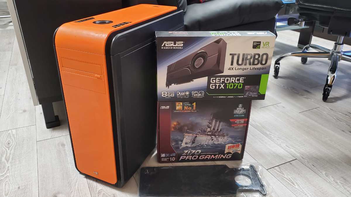 ヤフオク! - 自作ゲーミングPC i7 6700k GTX1070 RA...