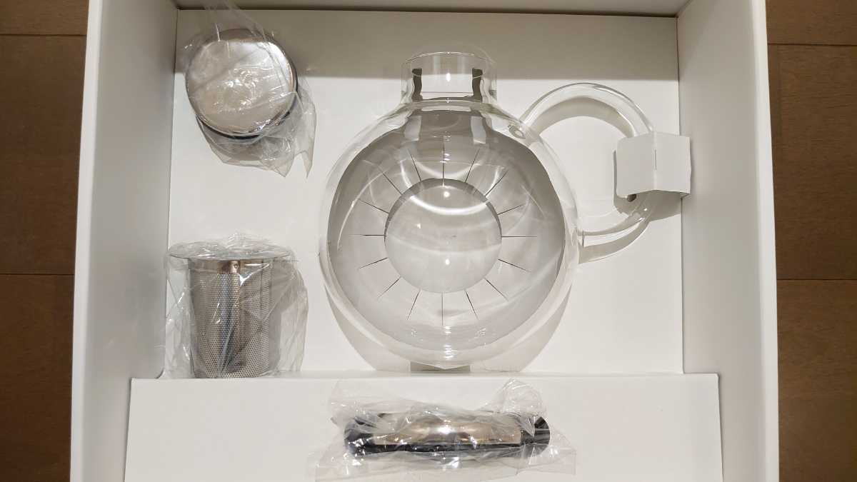 iwaki イワキ 耐熱ガラス ティーポット SNOWTOP スノートップ iwaki イワキ 耐熱ガラス ティーポット SNOWTOP スノートップ