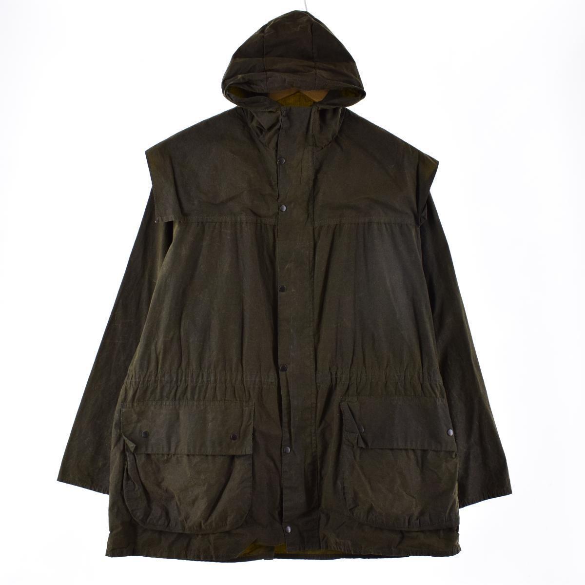 古着 90年代 バブアー Barbour DURHAM ダーハム 旧3ワラント ワックス