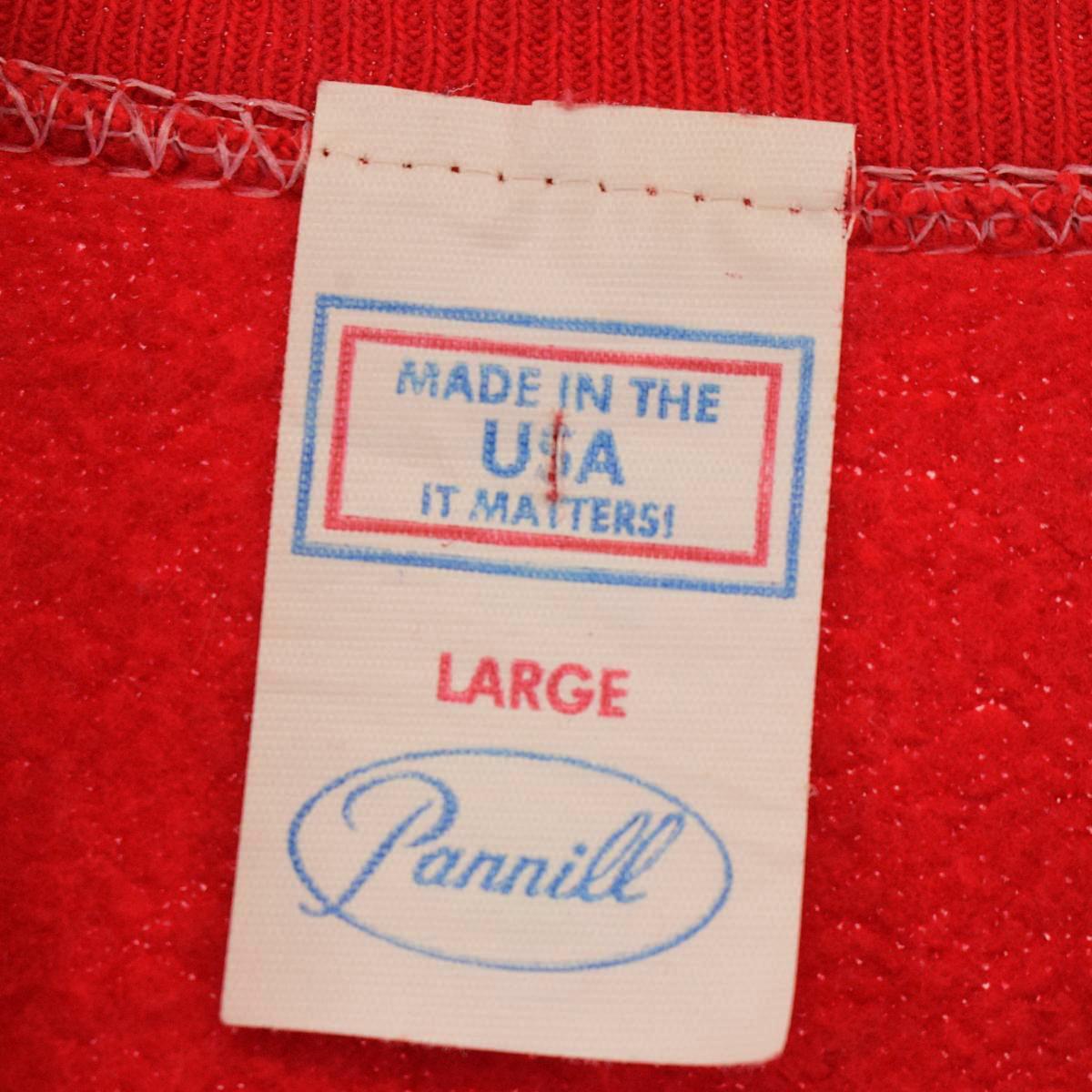古着 80年代 Pannill COCA-COLA コカコーラ プリントスウェットシャツ トレーナー USA製 メンズS ヴィンテージ /eaa287564_画像3