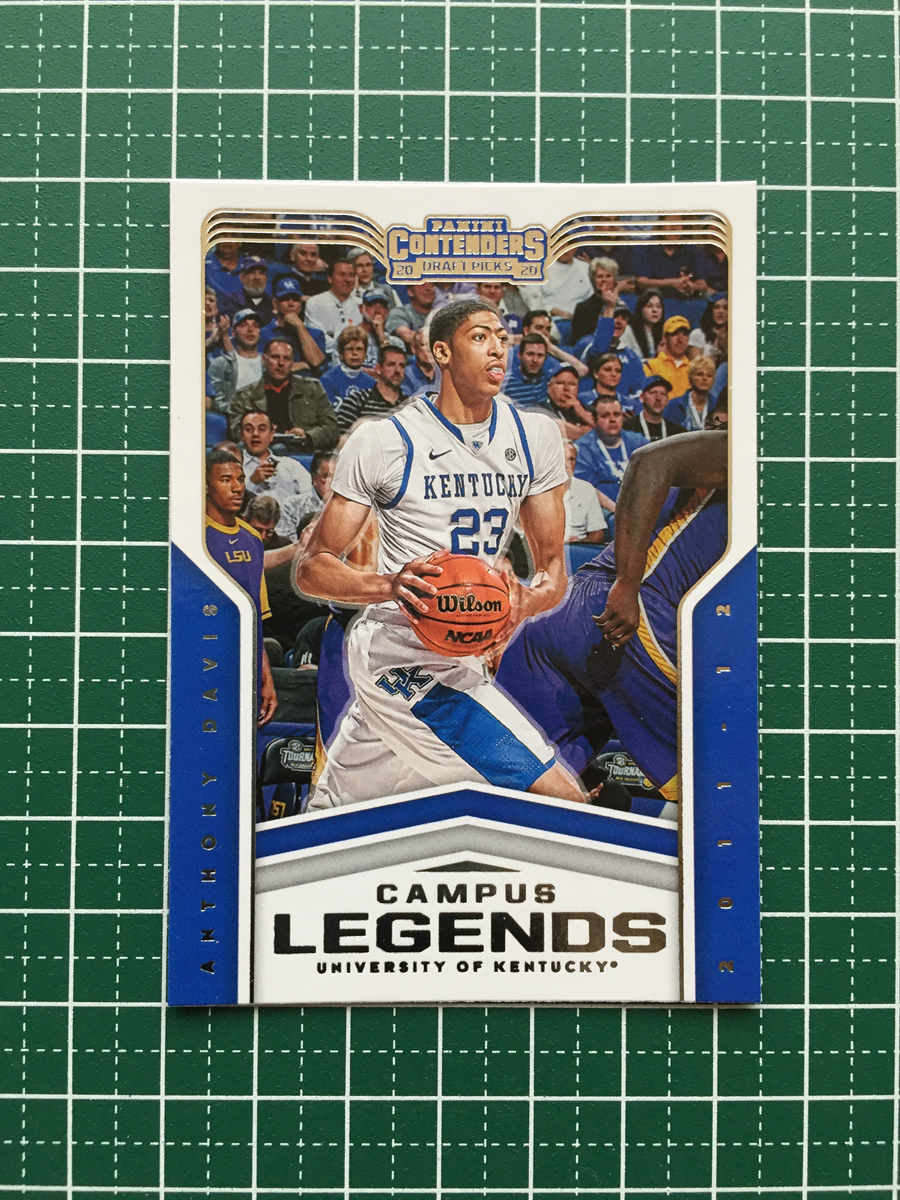 ★PANINI 2020-21 NBA CONTENDERS DRAFT PICKS #25 ANTHONY DAVIS［KENTUCKY WILDCATS］インサートカード「CAMPUS LEGENDS」★_画像1