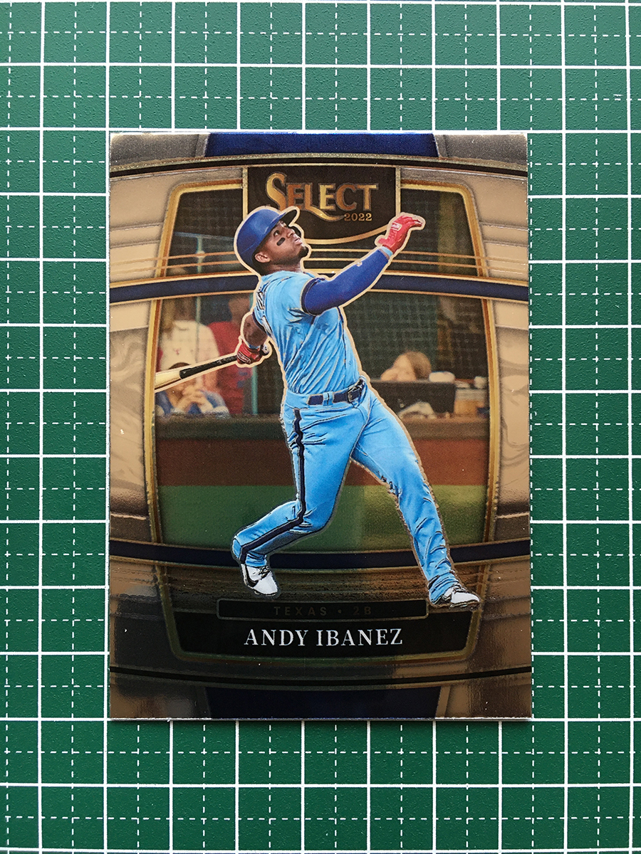 ★PANINI MLB 2022 SELECT #94 ANDY IBANEZ［TEXAS RANGERS］ベースカード「BASE」★_画像1