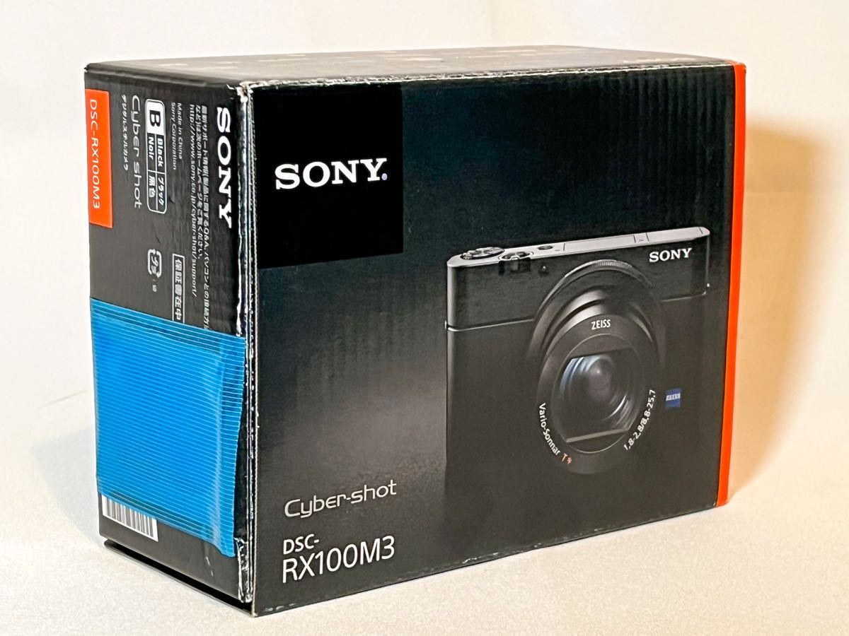 SONY Cyber−Shot RX DSC-RX100M3/充電器+USB ケーブル+バッテリーx2+元箱一式