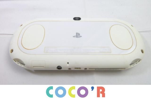 【同梱可】中古品 ゲーム PS Vita 本体 PCH-2000 ホワイト Wi-Fi対応 初期化動確済み_画像2