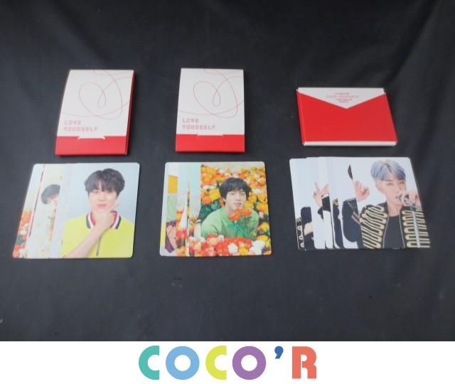 [ including in a package possible ] secondhand goods .. bulletproof boy .BTS John gk Gin jimin other LOVE YOURSELF Mini photo card 3 point 24 sheets goods 