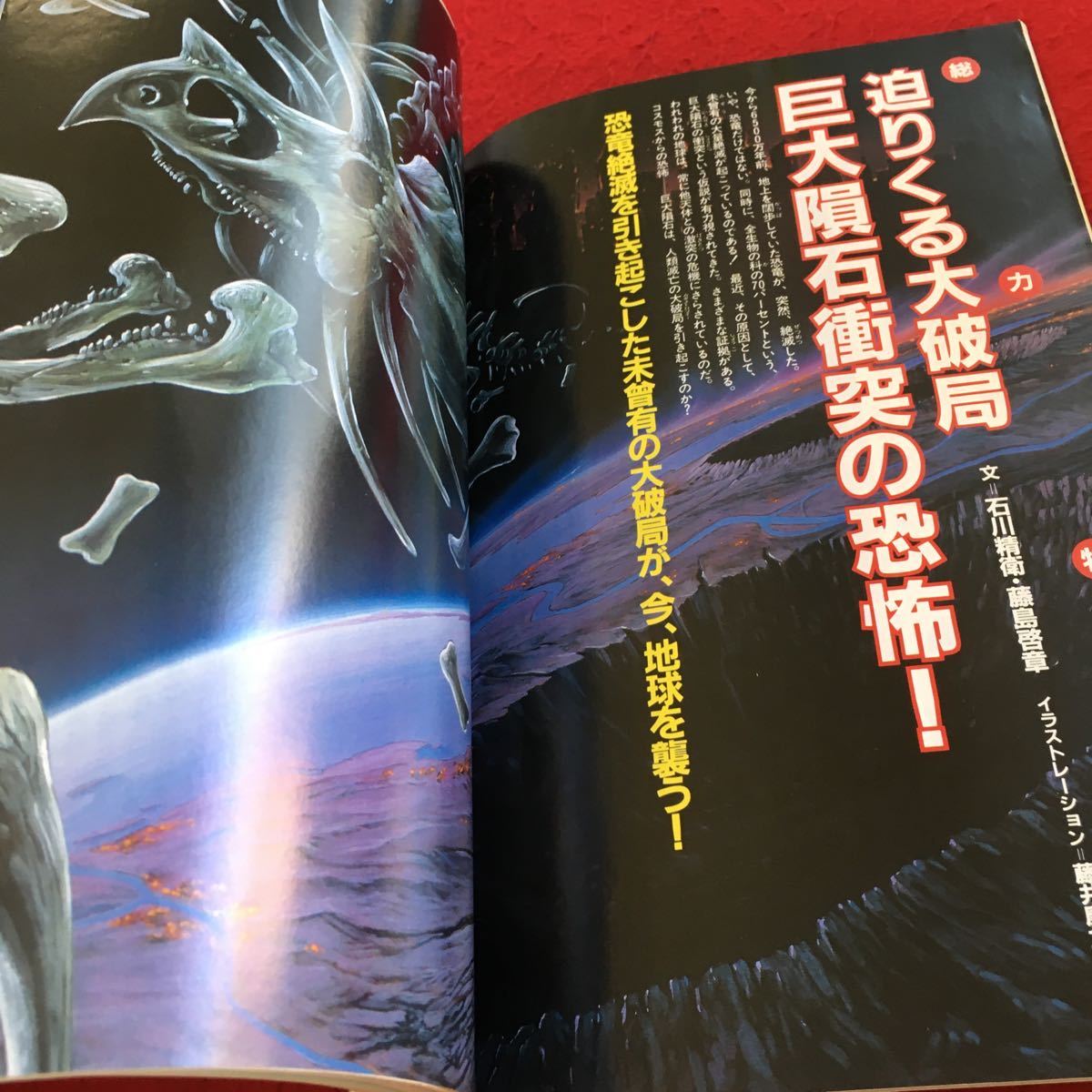 Z10-257 月刊ムー 学研 1987年発行 総力特集 迫りくる大破局 巨大隕石衝突の恐怖 ! 聖母マリア年 異能の法師 不思議生物たち など_画像6