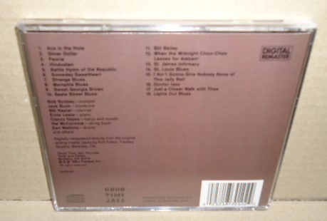 即決 Bob Scobey's Frisco Band Clancy Hayes Favorites 中古CD-R ディキシーランドジャズ スウィング Traditional Dixieland Swing Jazz_画像3