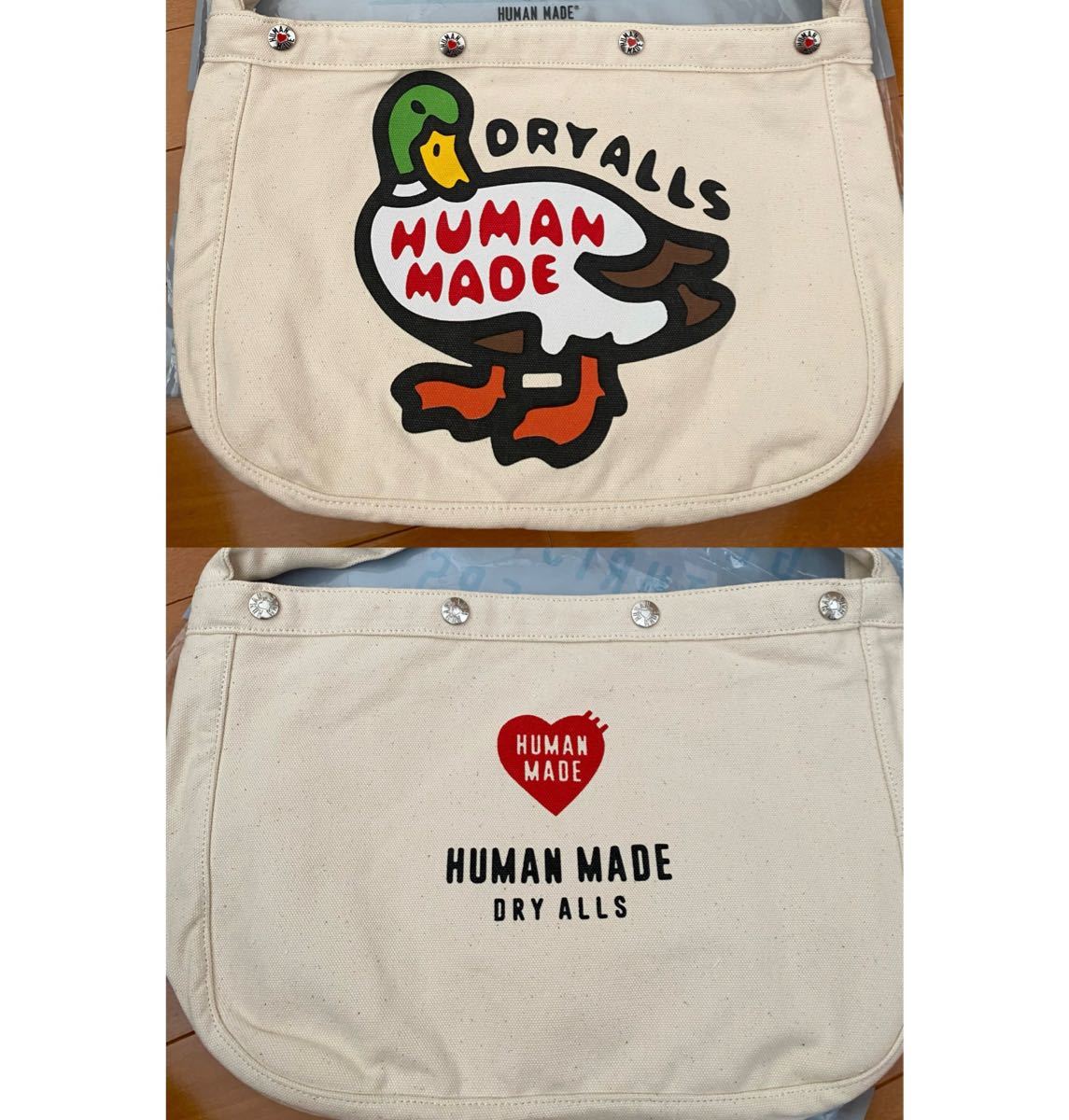 セール中 未使用 HUMAN MADE DUCK PAPER BOY BAGヒューマン セール中 未使用 HUMAN MADE DUCK PAPER BOY BAGヒューマン