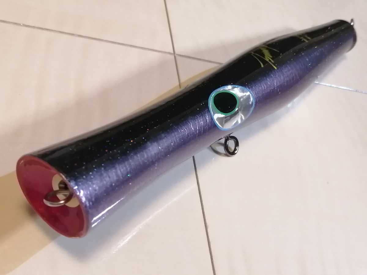 最新 shell ① lures 貝田ルアー トランペット230 shaping トップ