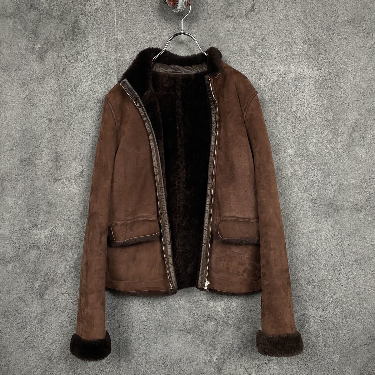 初期UNDERCOVER 99-00AW リバーシブルムートンジャケット-