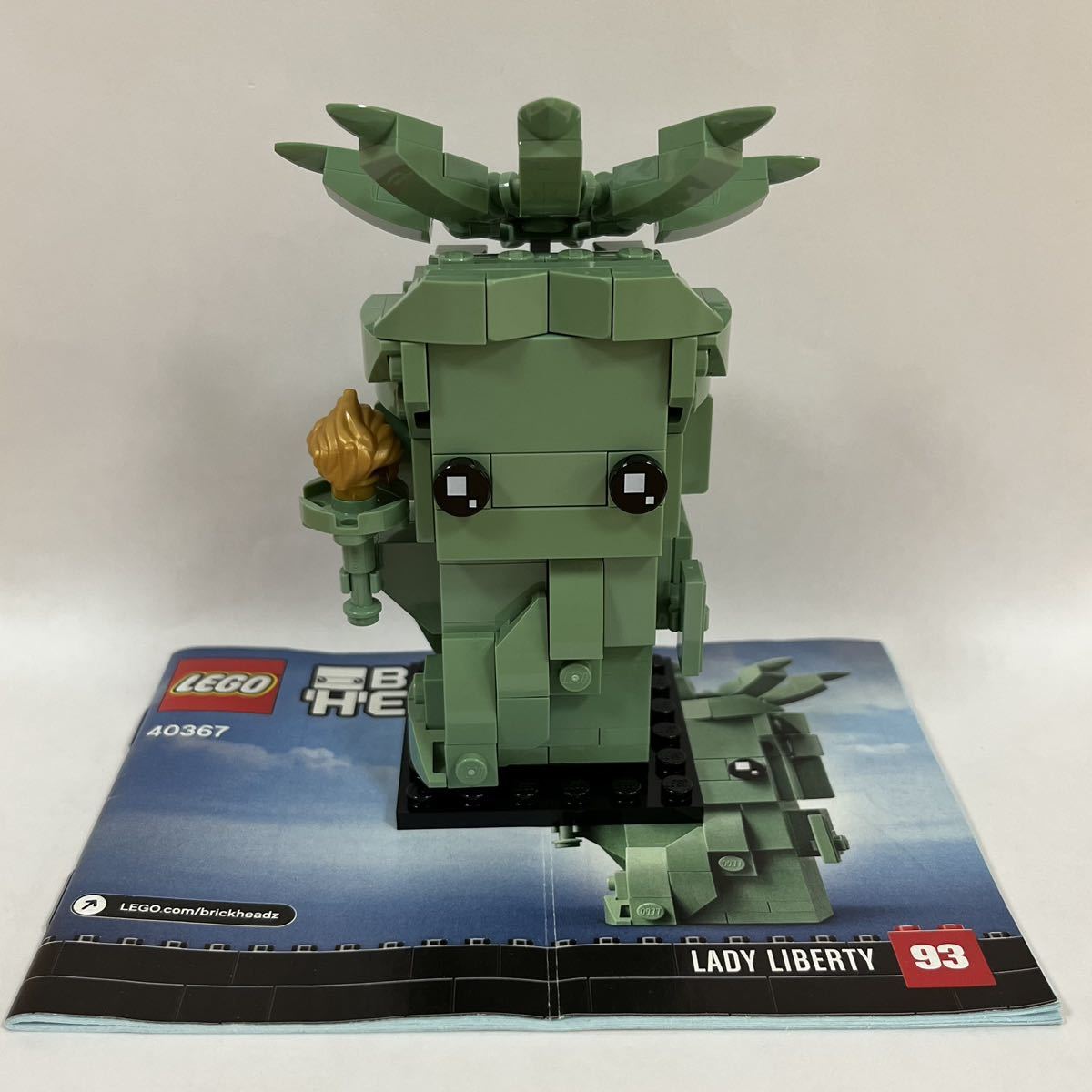 LEGO 40367 ブリックヘッズ　自由の女神_画像1