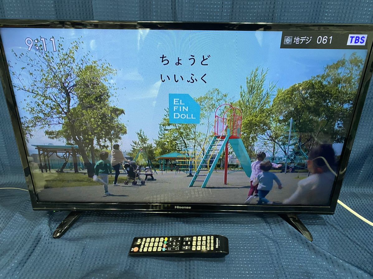 大阪売筋品 #6057 2018年製 ハイセンス　LED液晶テレビ　HJ24K3120 テレビ